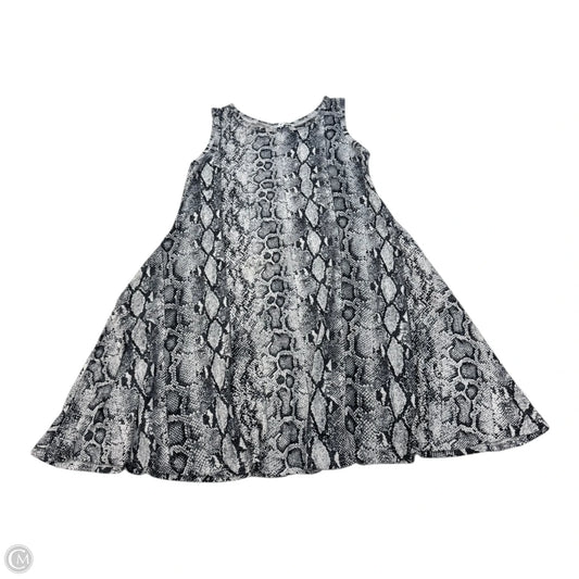 Dress Casual Short By Cmc In Snakeskin Print, Size: S