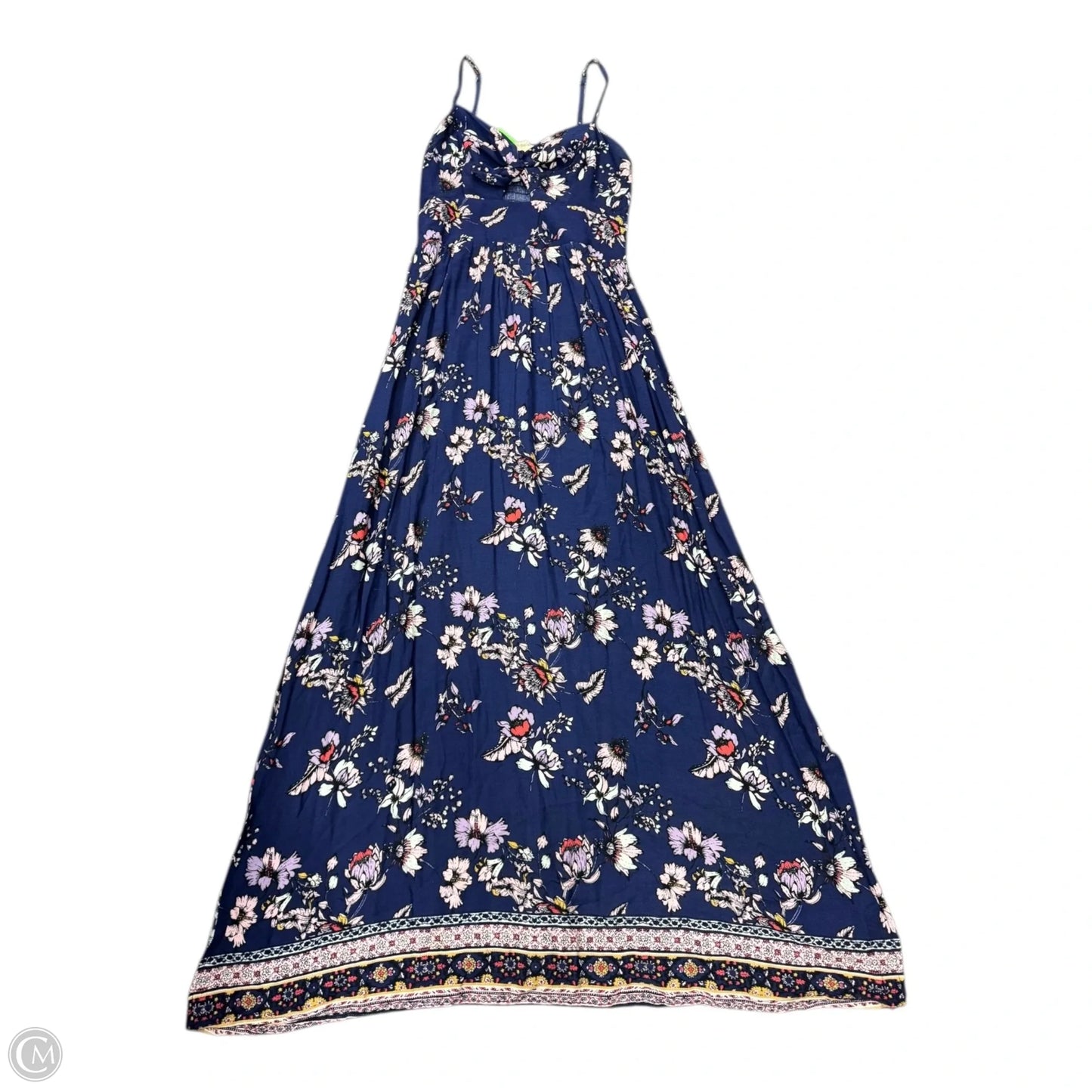 Dress Casual Maxi By Rewind In Navy, Size: S