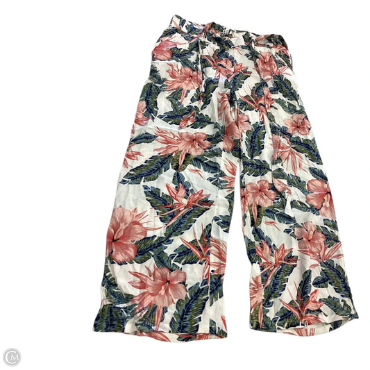 Pants Lounge By Dash In Floral Print, Size: M