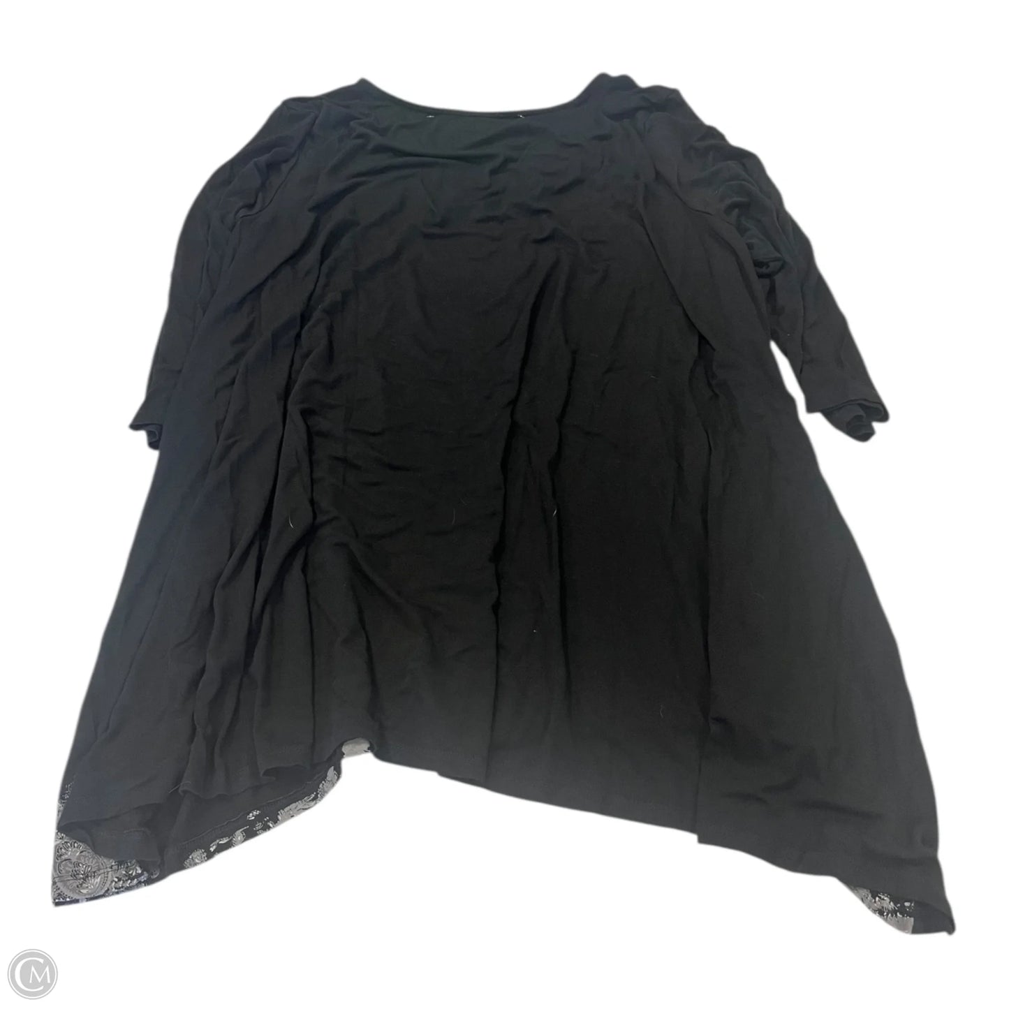 Top Long Sleeve By Romans In Blue, Size: 2x