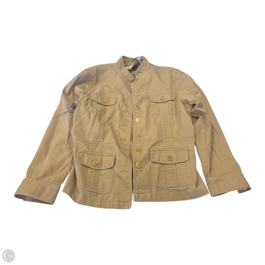 Jacket Other By Jones New York In Tan, Size: L