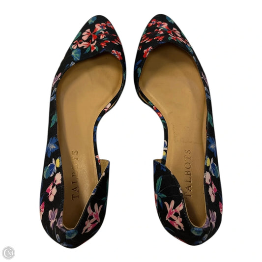 Shoes Flats By Talbots In Floral Print, Size: 8