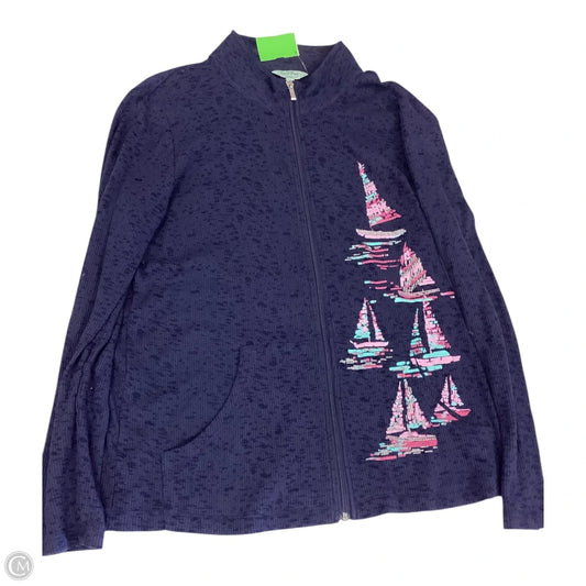 Jacket Other By Coral Bay In Navy, Size: L