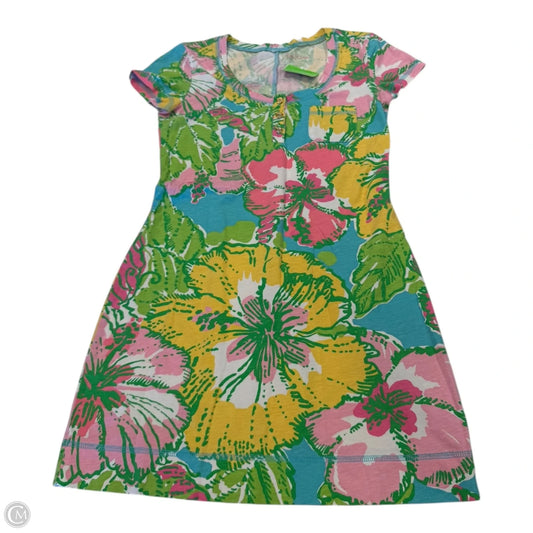 Dress Designer By Lilly Pulitzer In Floral Print, Size: Xs