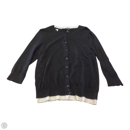 Cardigan By Ann Taylor In Black, Size: M
