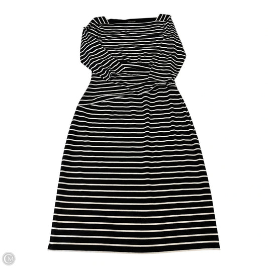 Dress Casual Short By White House Black Market In Striped Pattern, Size: S