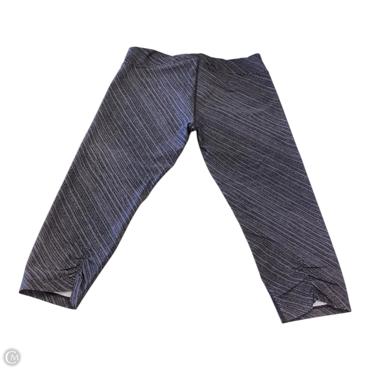 Pants Leggings By Calvin Klein In Grey, Size: L