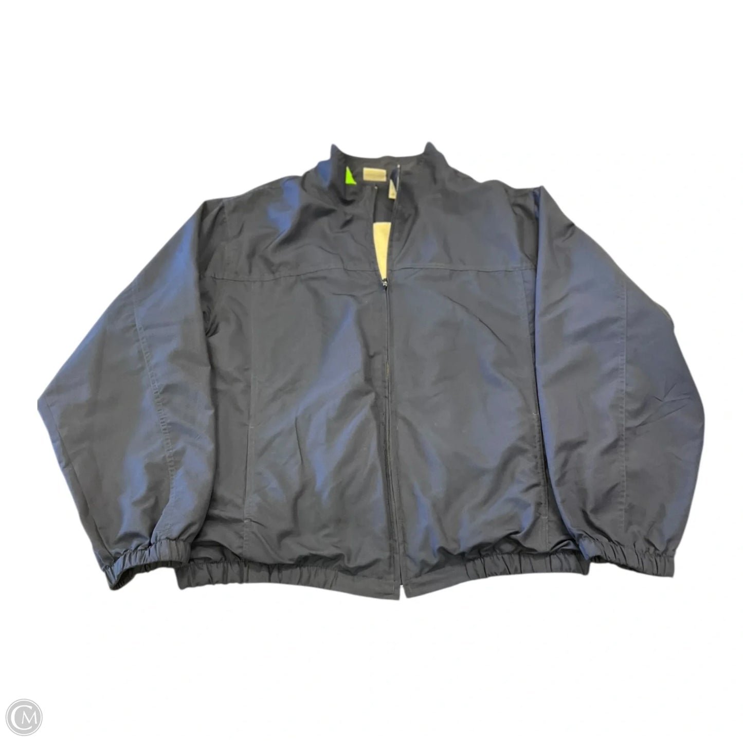 Jacket Windbreaker By Cherokee In Navy, Size: Xl