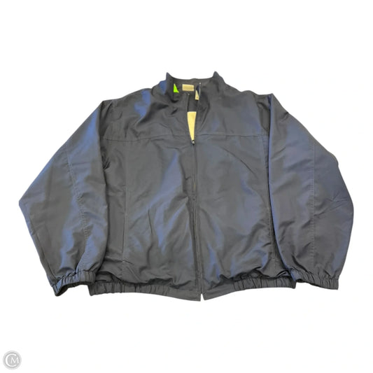 Jacket Windbreaker By Cherokee In Navy, Size: Xl
