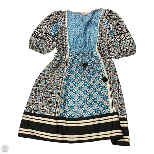 Dress Casual Short By Loft In Black & Blue, Size: S