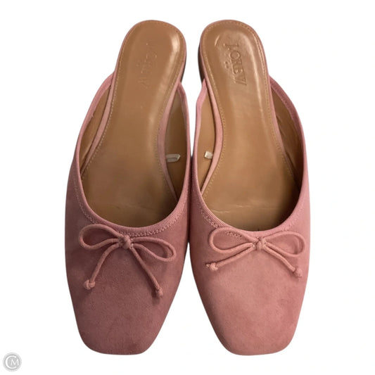 Shoes Flats By J. Crew In Pink, Size: 8
