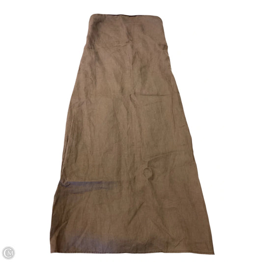Dress Casual Maxi By Ae77 In Brown, Size: L