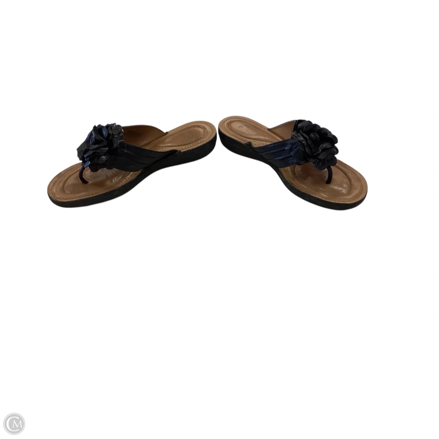 Sandals Flip Flops By Cmc In Black, Size: 8