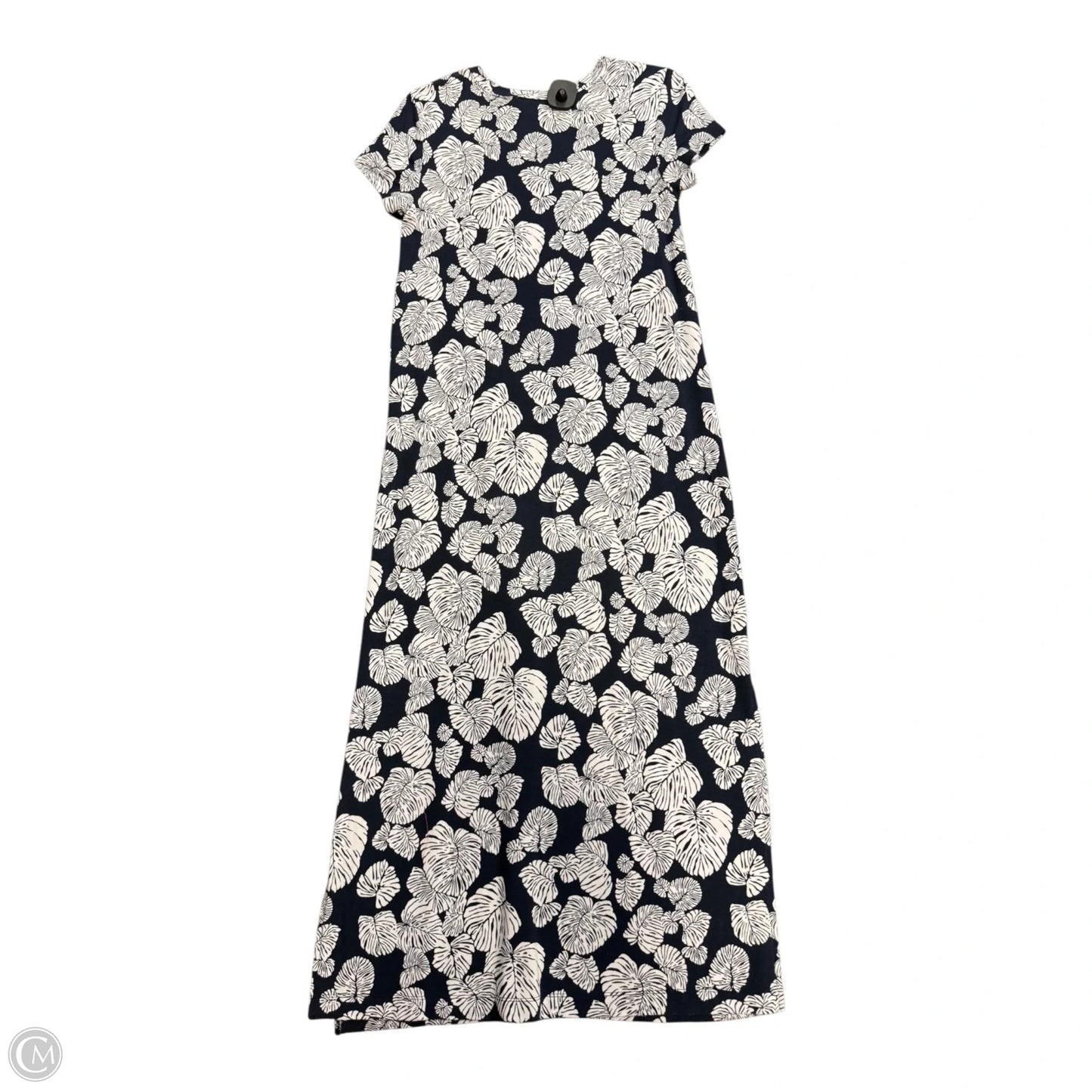 Dress Casual Maxi By Loft In Black & White, Size: S