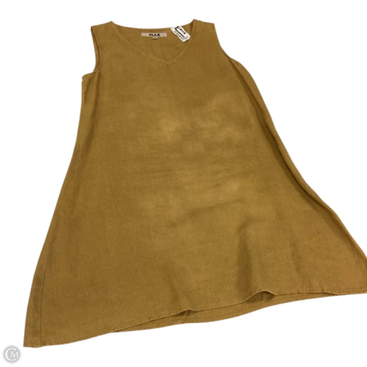 Dress Casual Short By Flax In Brown, Size: Sp