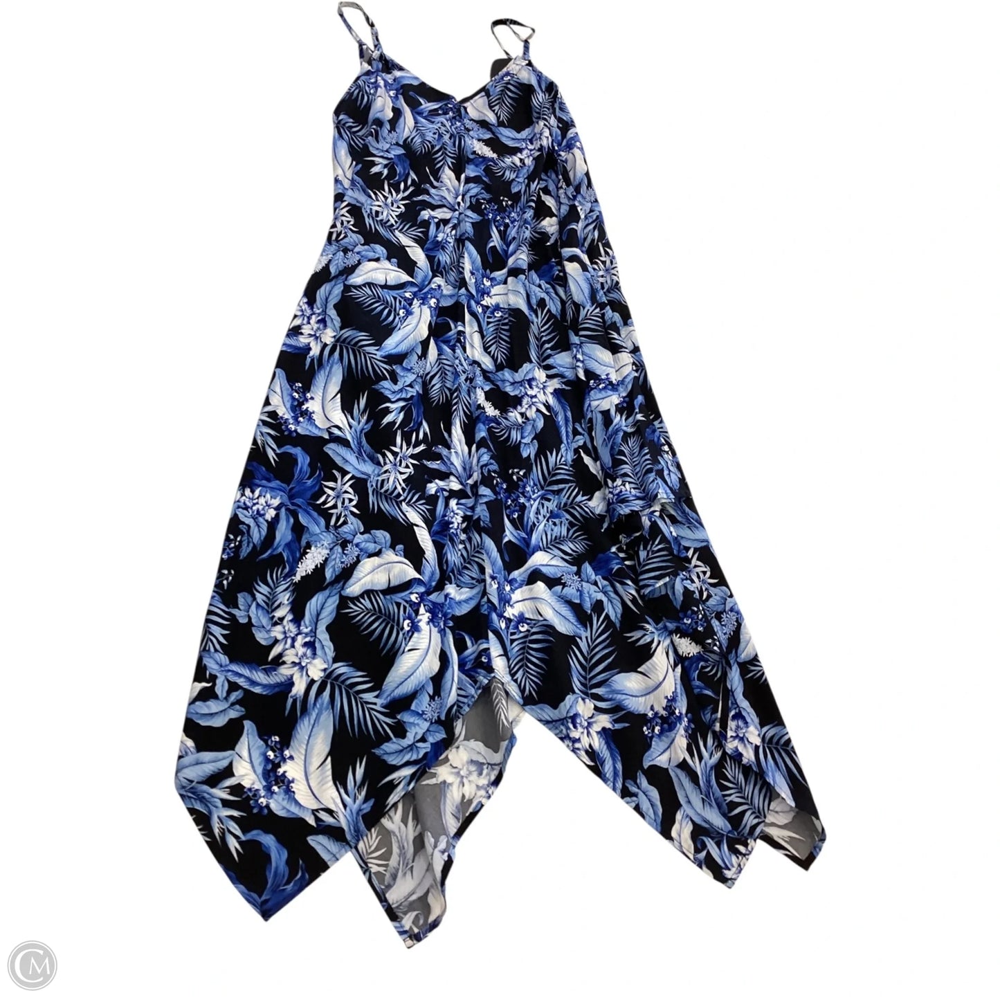 Dress Casual Maxi By Tommy Bahama In Tropical Print, Size: M