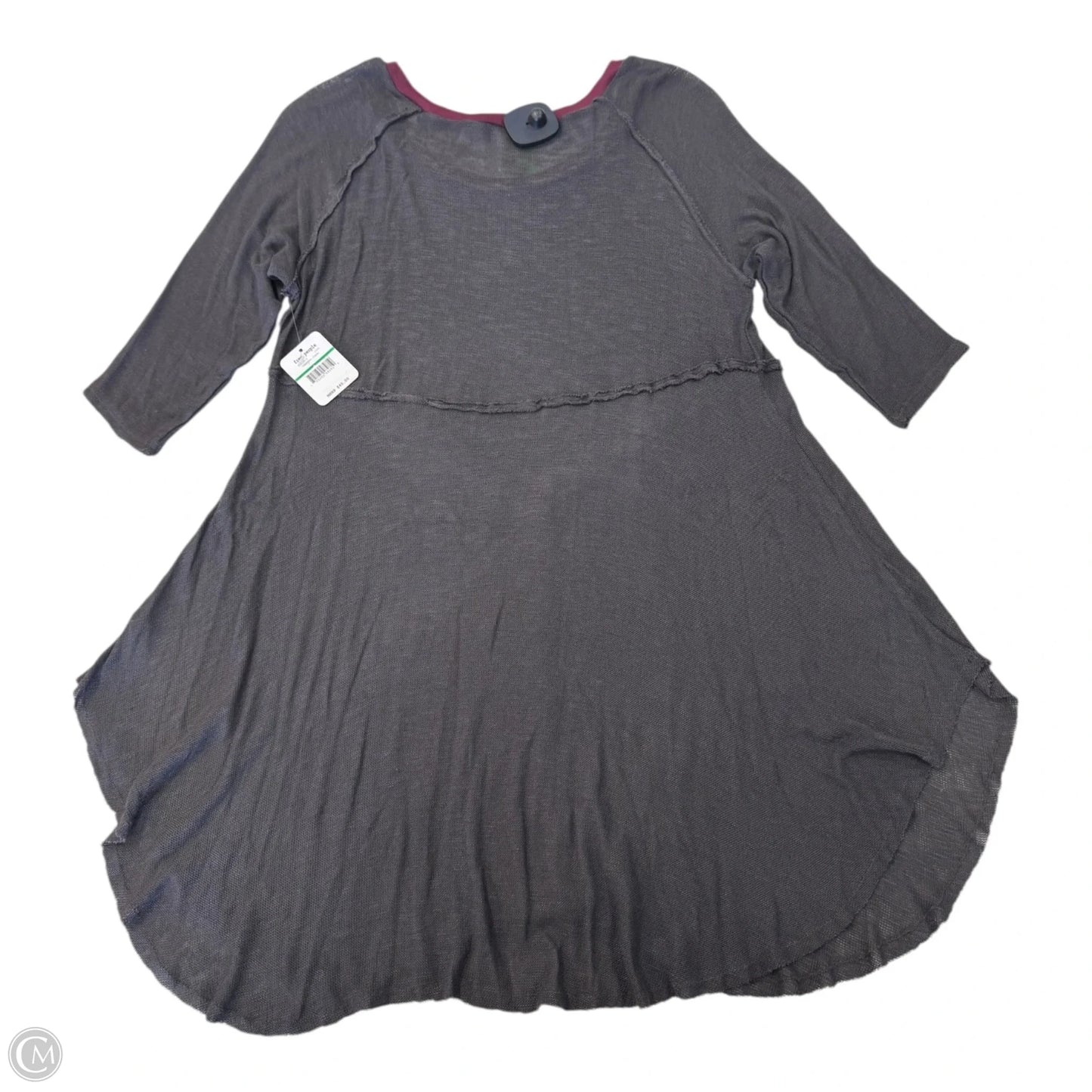 Top Short Sleeve By Free People In Grey, Size: L