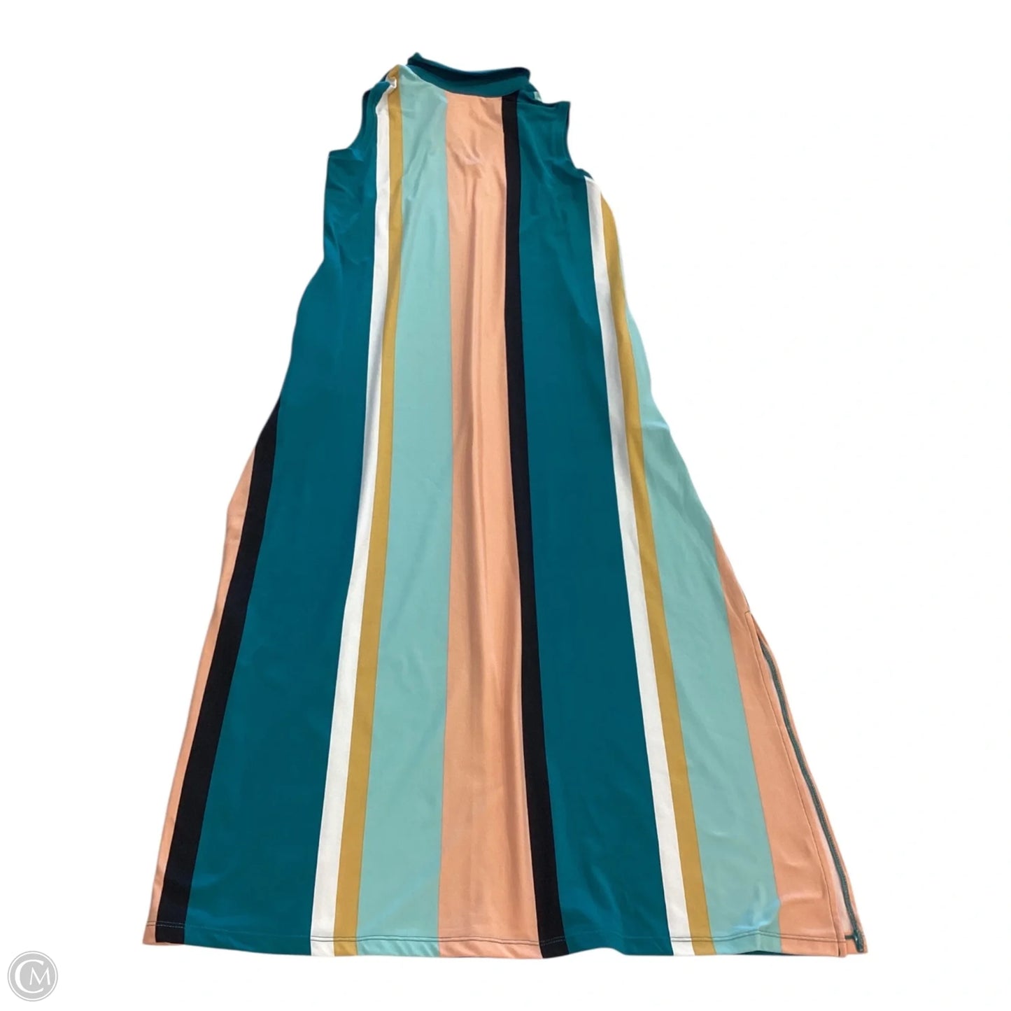 Dress Casual Maxi By Cuddl Duds In Striped Pattern, Size: S