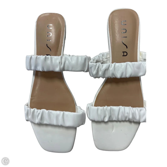 Sandals Flats By Unisa In White, Size: 9.5