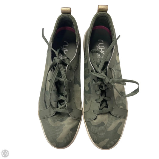 Shoes Athletic By Ryka In Camouflage Print, Size: 7
