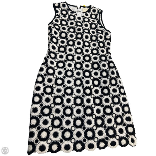 Dress Designer By Kate Spade In Black & White, Size: 4