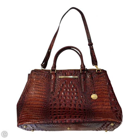 Handbag Designer By Brahmin, Size: Large