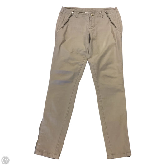 Pants Designer By Michael Kors In Tan, Size: 4