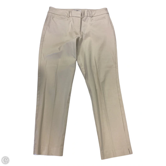 Pants Cropped By Talbots In Tan, Size: 12