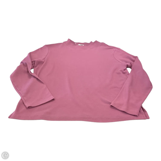 Top Long Sleeve By Clothes Mentor In Purple, Size: L