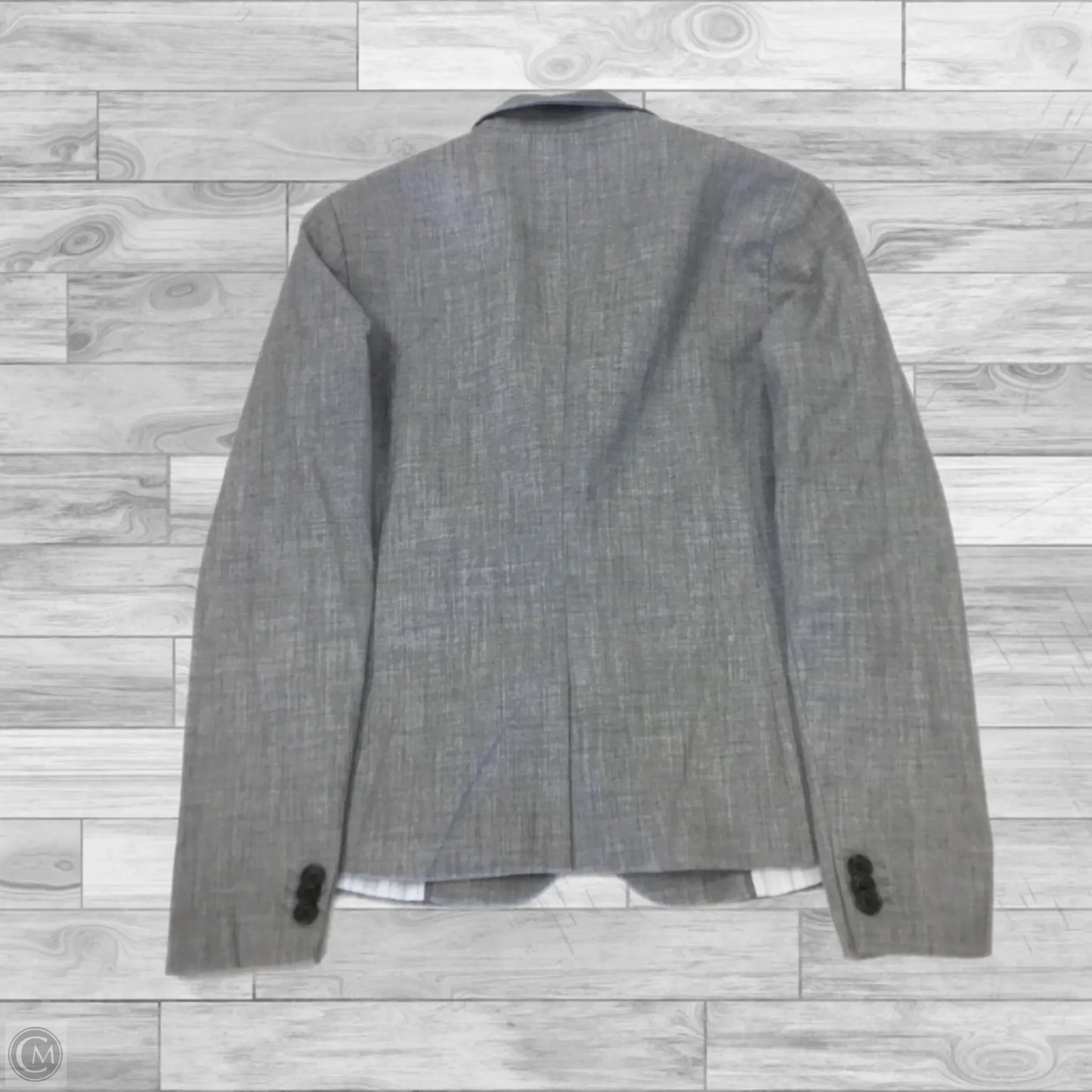 Blazer By Banana Republic In Grey, Size: 2p