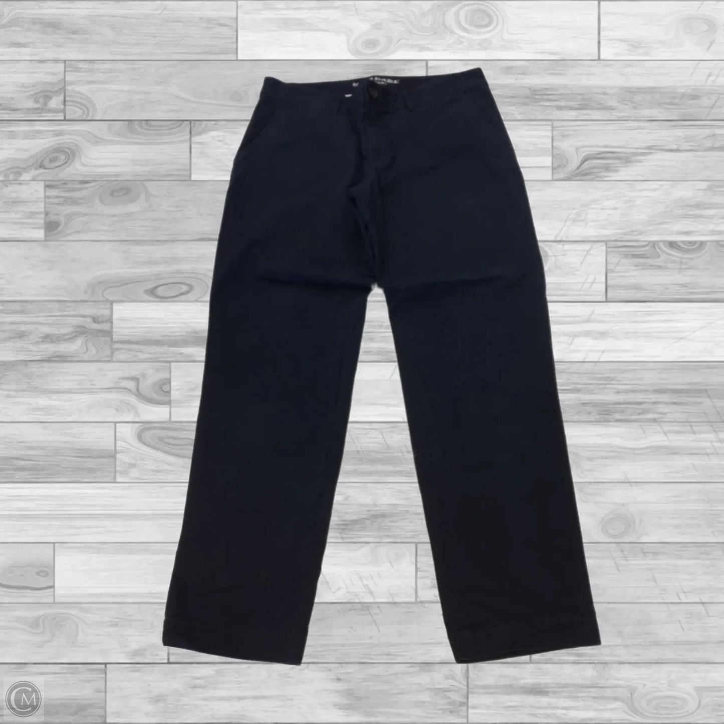 Pants Cropped By Banana Republic In Navy, Size: 6