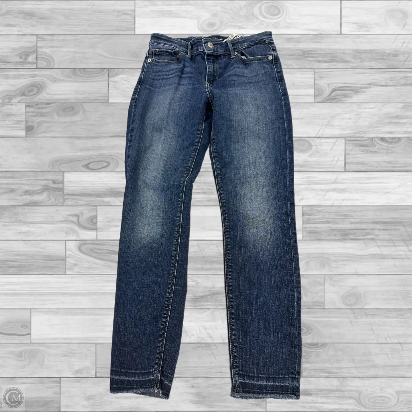 Jeans Cropped By Lucky Brand In Blue, Size: 4