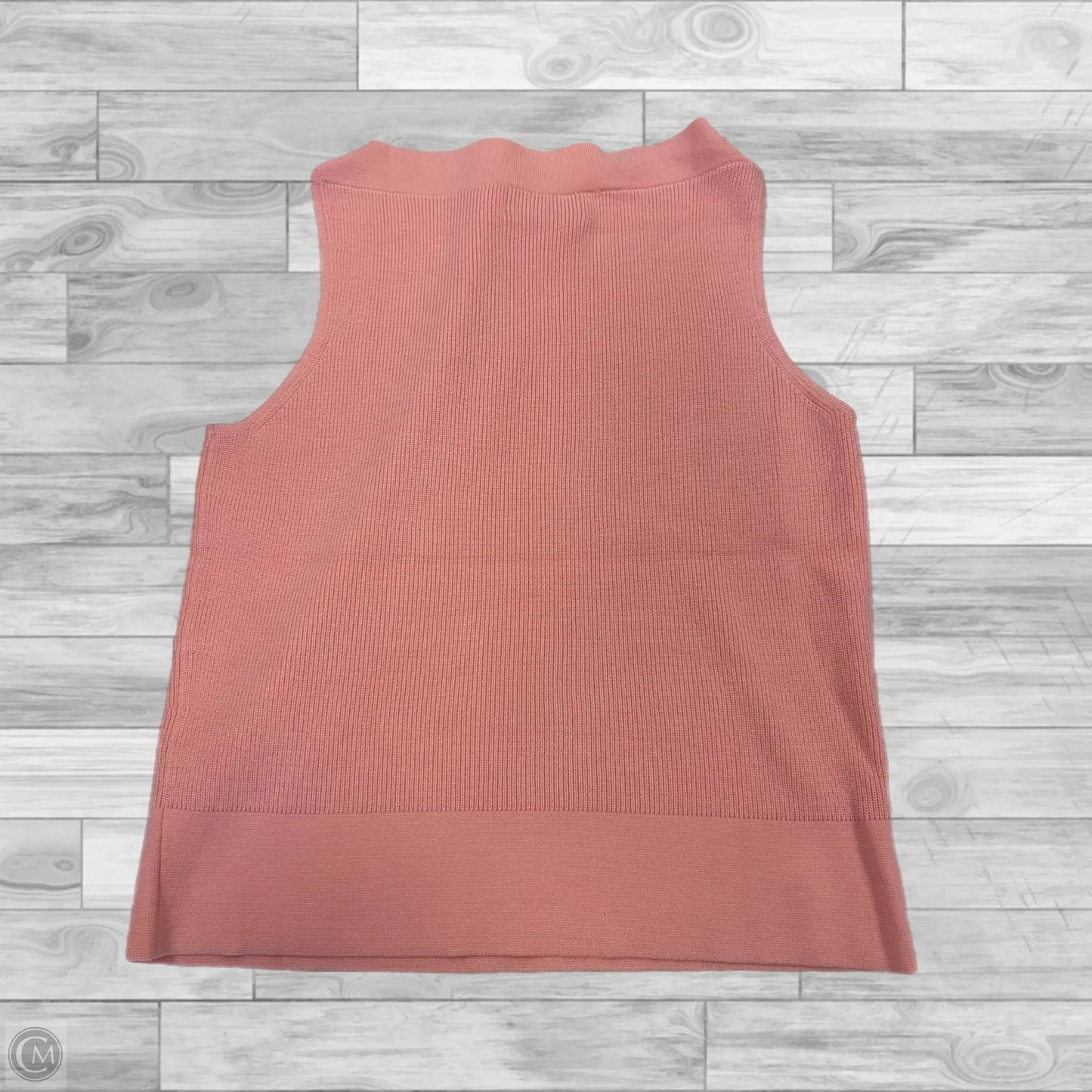 Top Sleeveless By Banana Republic In Coral, Size: M