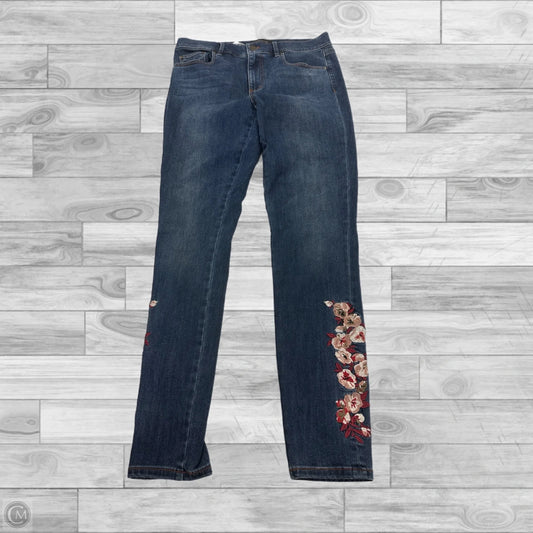 Jeans Cropped By Ann Taylor In Blue, Size: 6