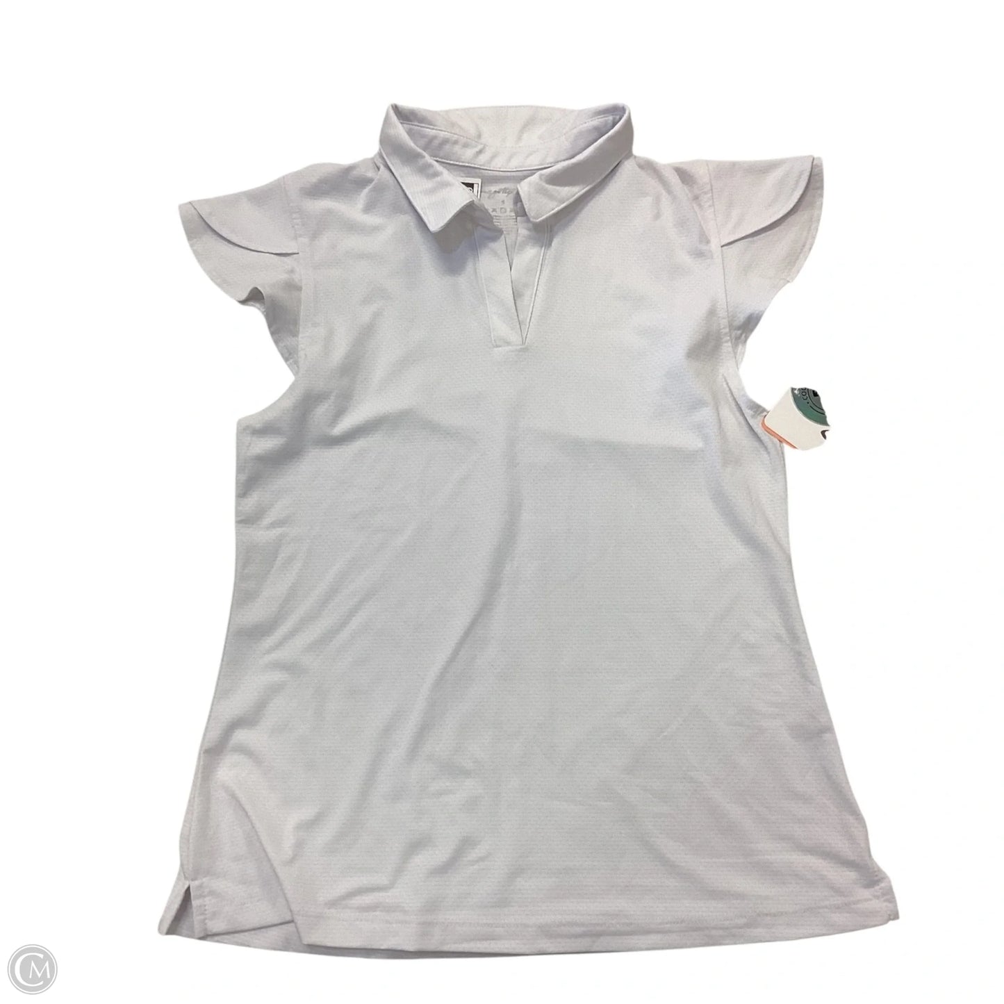Top Short Sleeve By Gottex In White, Size: S