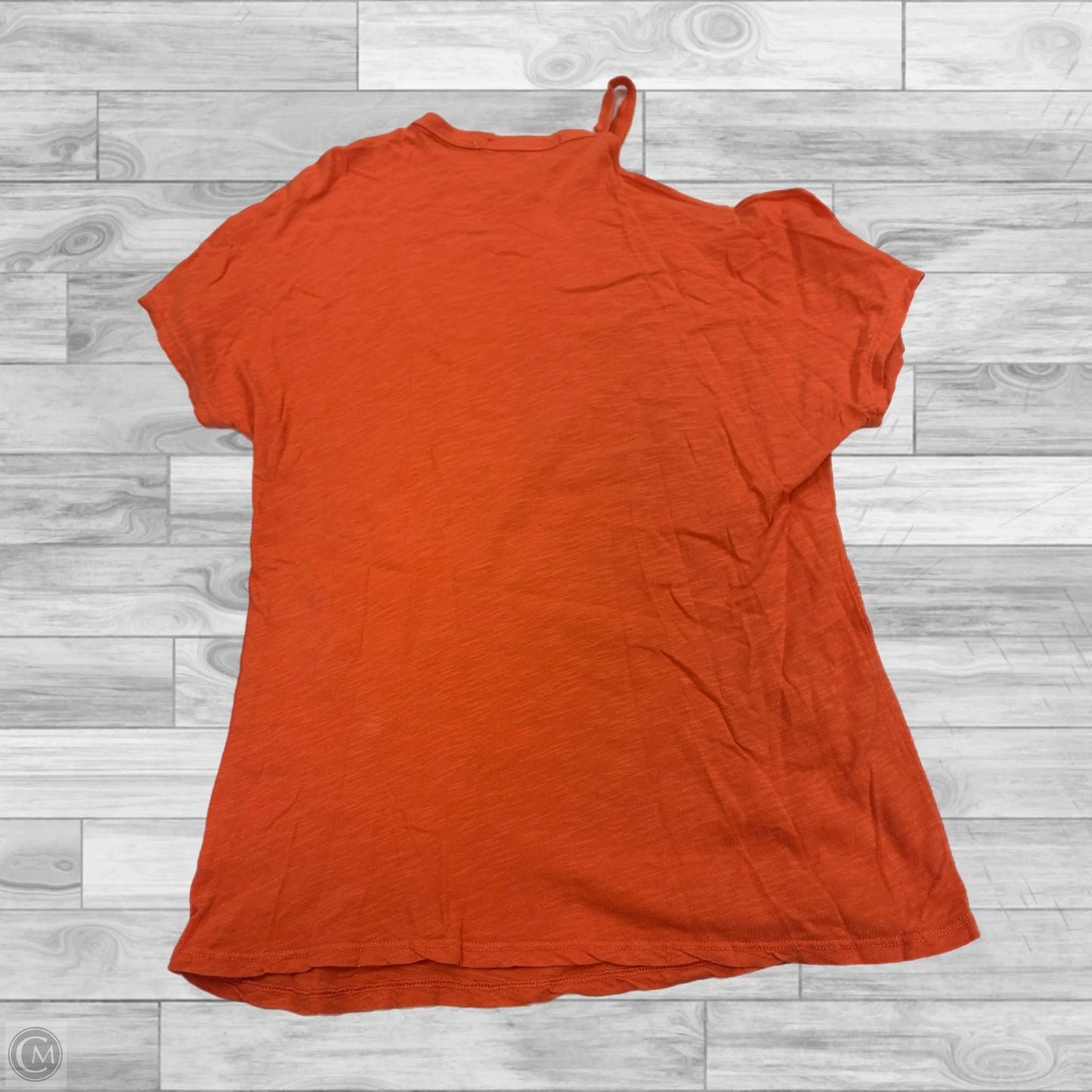 Top Short Sleeve By Stateside In Orange, Size: Xs