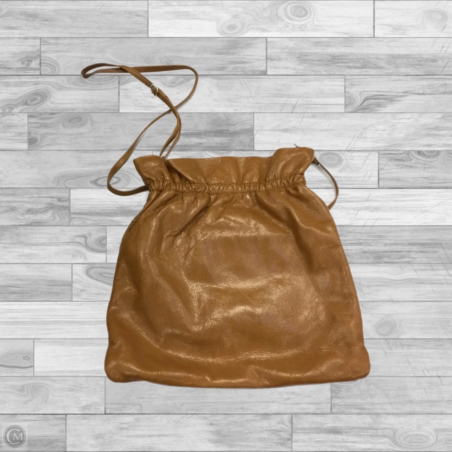 Handbag Leather By Hobo Intl, Size: Medium
