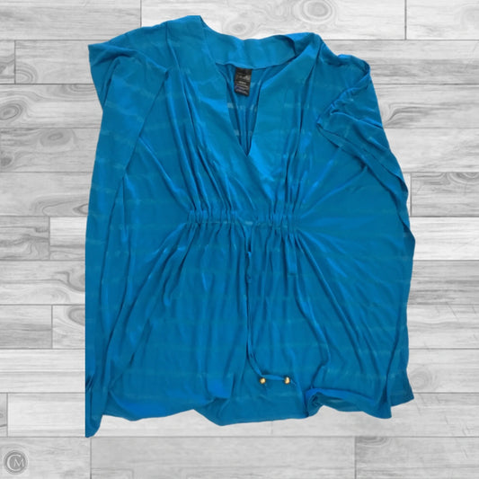 Swimwear Cover-up By Catalina In Blue, Size: L
