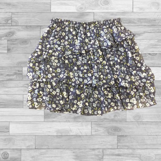 Skirt Midi By Michael By Michael Kors In Floral Print, Size: Xs