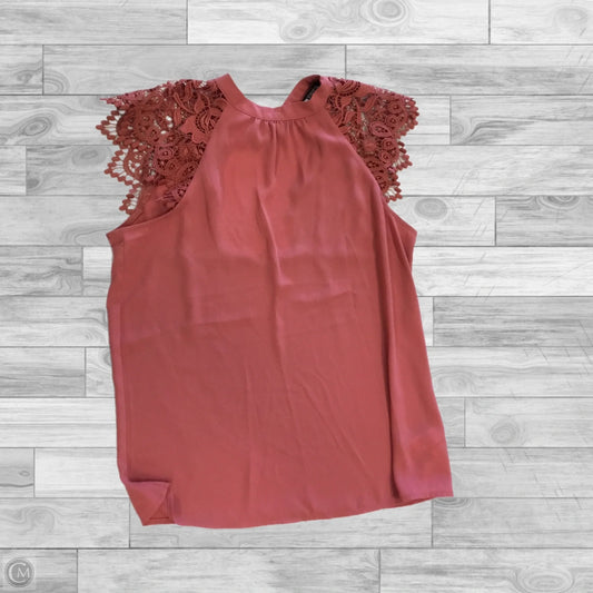 Top Sleeveless By Express In Pink, Size: Xs