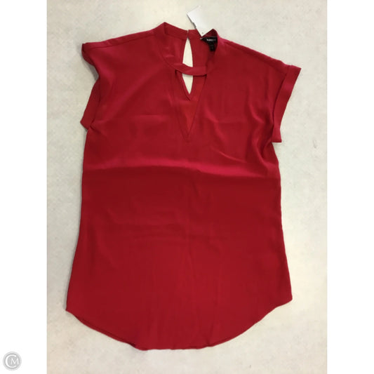 Top Sleeveless By Express In Red, Size: Xs