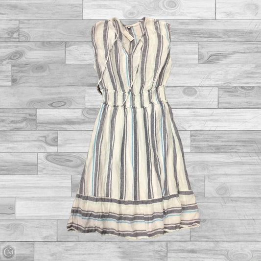 Dress Casual Midi By Rails In Striped Pattern, Size: L