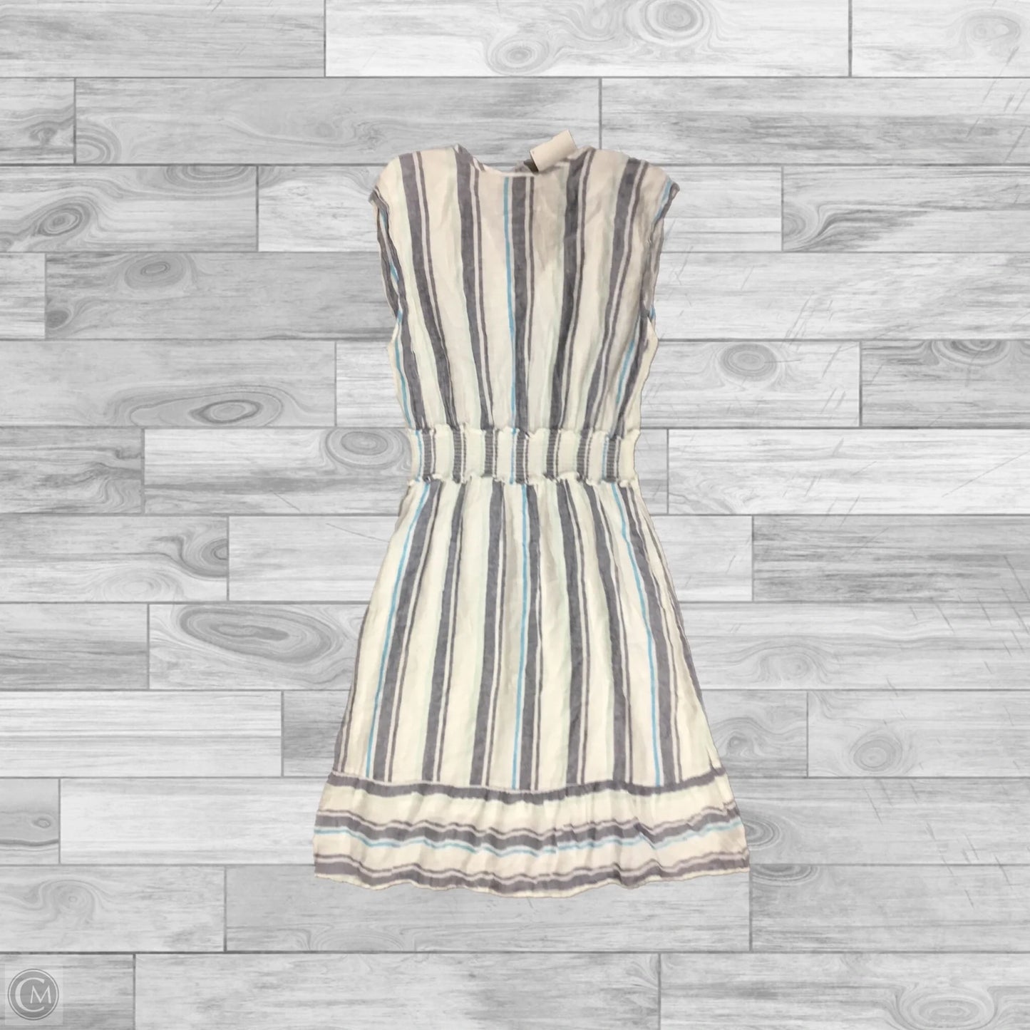 Dress Casual Midi By Rails In Striped Pattern, Size: L