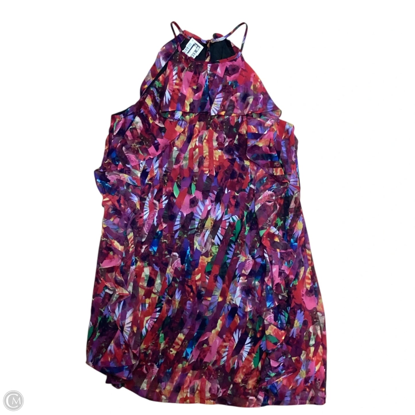Dress Casual Short By Maggy London In Multi-colored, Size: 10