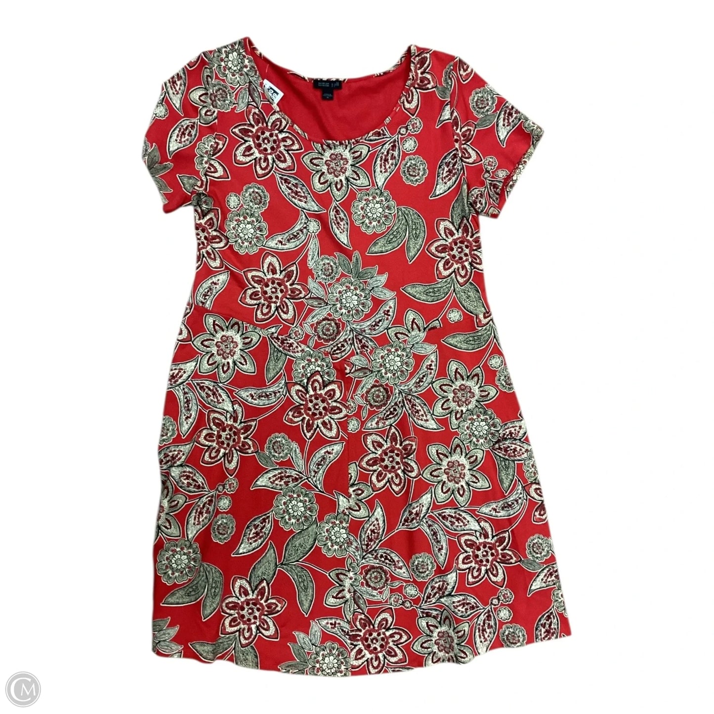 Dress Casual Short By J. Jill In Floral Print, Size: Mp