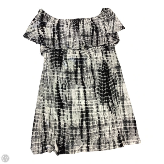 Dress Casual Short By Clothes Mentor In Grey, Size: L