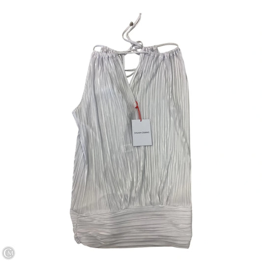 Top Sleeveless By Clothes Mentor In White, Size: M