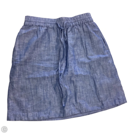 Skirt Midi By Talbots In Blue & Brown, Size: Xs