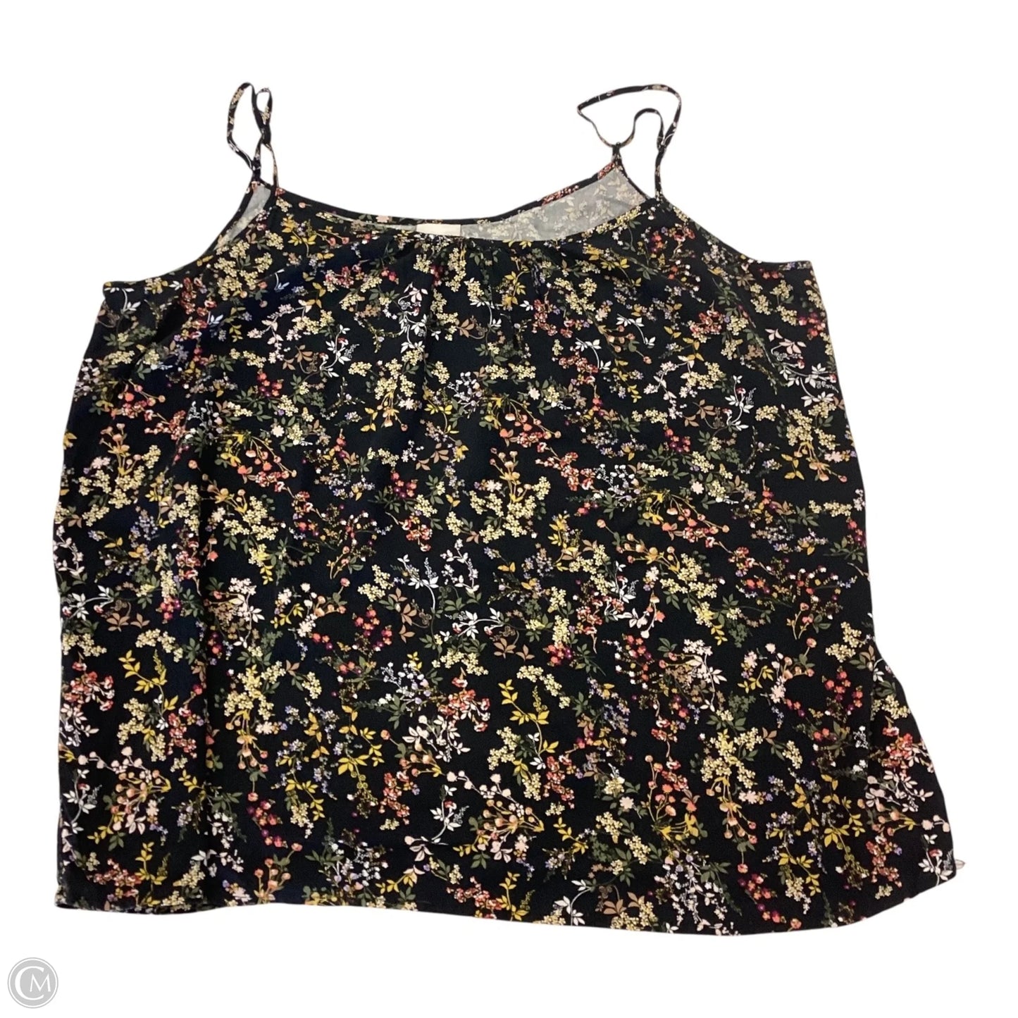 Top Cami By Merona In Floral Print, Size: Xxl