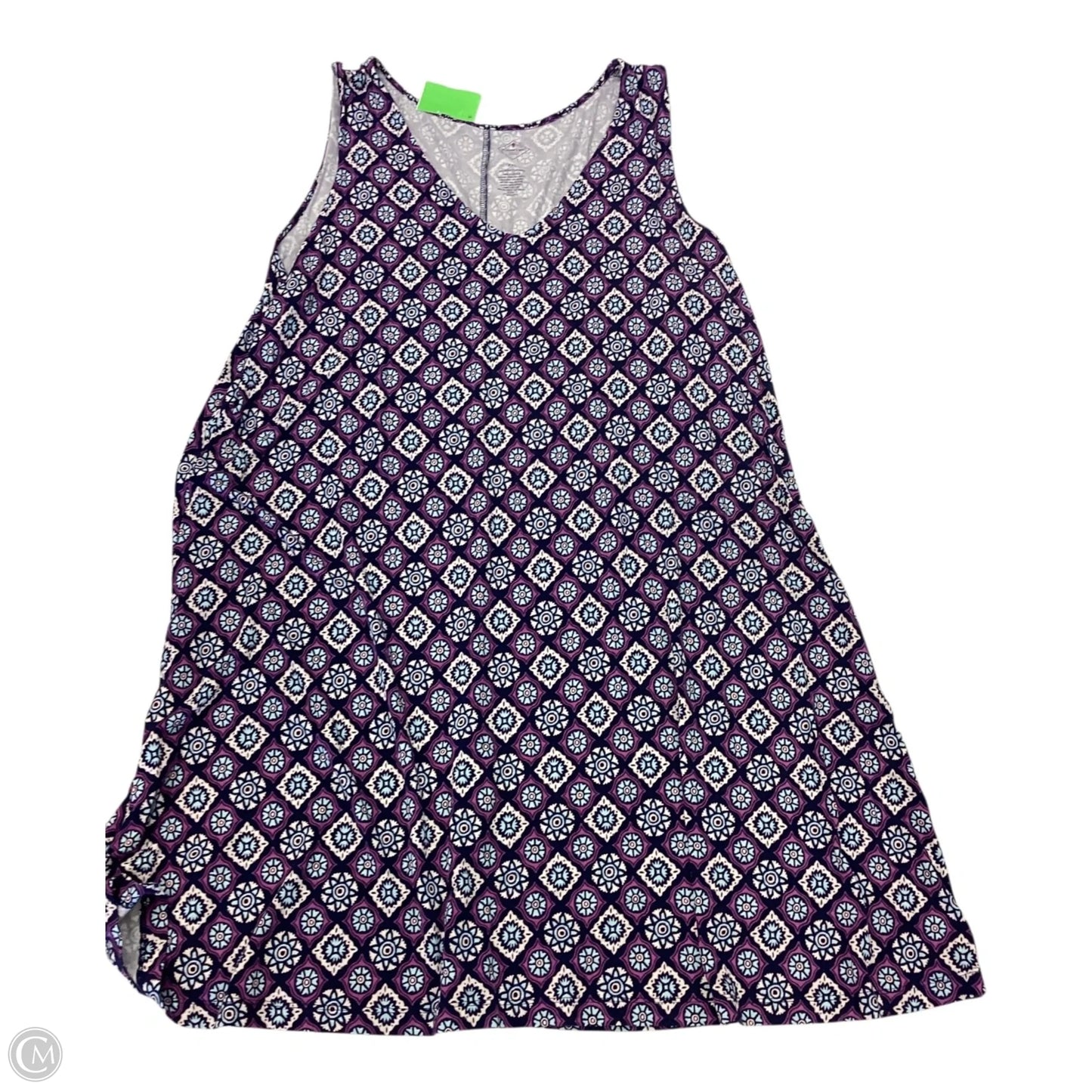 Dress Casual Short By St Johns Bay In Purple, Size: Xxl